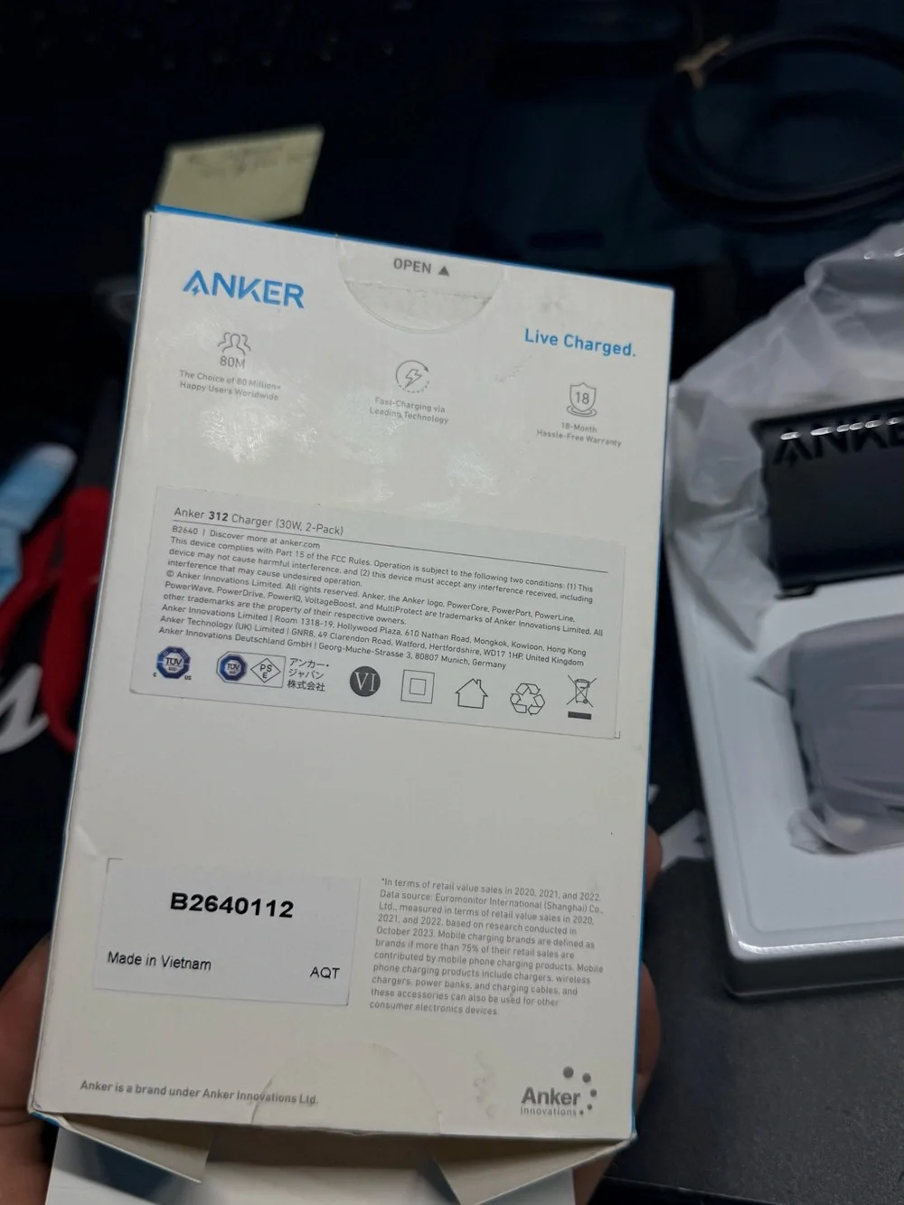 Anker official branded